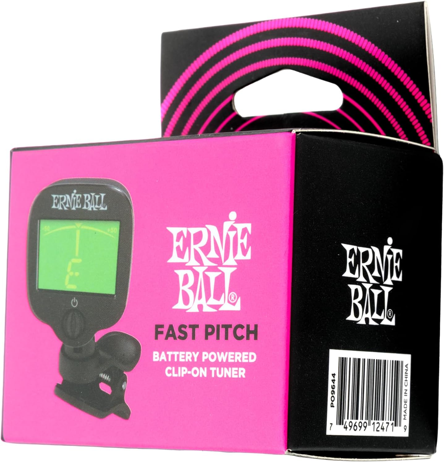 Ernie Ball Fast Pitch Clip-on Tuner (P09644)