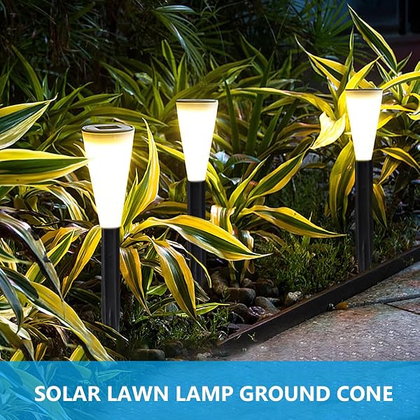 jojofuny 12 x Abs Plastic Ground Spikes for Garden Lamp, Stable Mounting, Easy Mounting for Landscape Lighting Pathway Halloween - 4