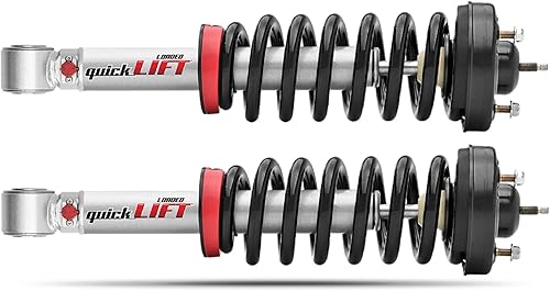 Miniatura 3 de Rancho RS55286 RS999910 Par de amortiguadores y par de puntales de nivelación Quicklift Ford F-150 Lincoln Mark LT