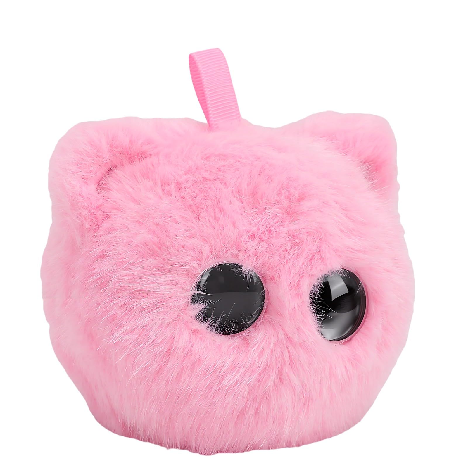 Alomejor Juguete de Peluche Inteligente AI, Gato Parlante Interactivo para Niños, Conversaciones Educativas Suaves, 10x10cm (Pink)
