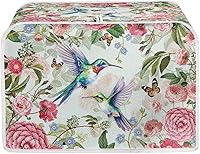 Vista 39 de Talayituse Alpaca Daisy Print 2 Slice Tostadora Cubiertas Protección contra el Polvo Cubiertas para Máquina de Pan Tostadora Horno Cubierta de Tela