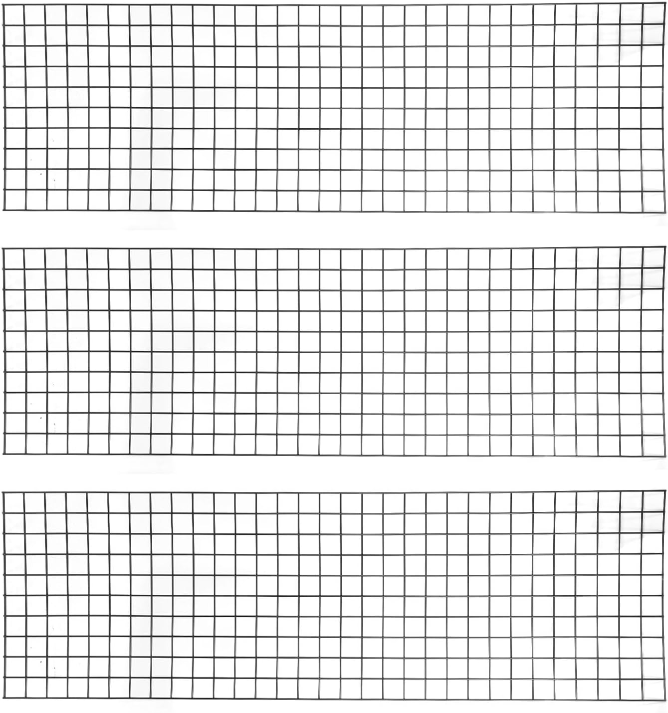 – SIXRUN Wire Grid Panel Metal Wall Mount Photo Panel Picture Display Grid Rack Home Decoration for Room for Clothing, Accessories, and Household Items