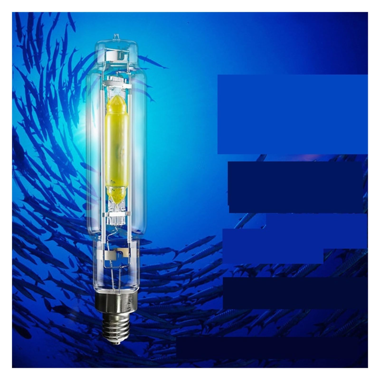 Zatapialna Lampa Wędkarska LED O Mocy 1000 W, Wodoodporna, Duża Moc, Podwodna Lampa Wędkarska O Dużej Mocy, Biała Lampa Do Przynęty, Nocna Wyszukiwarka Wędkarska Długotrwały