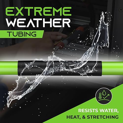 Miniatura 5 de GearIT Tubo termorretráctil de 12 pulgada, relación 31, forro adhesivo, envoltura retráctil industrial impermeable de grado marino, tubo de doble