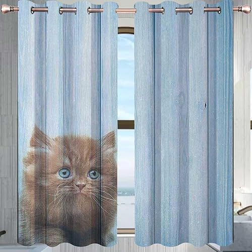 Vista 10 de Black and White Cortinas para Sala Elegantes Modernas,Abstract Shapes Temporary Doors for Hallways Pantry Curtain 72in Width by 72in Height