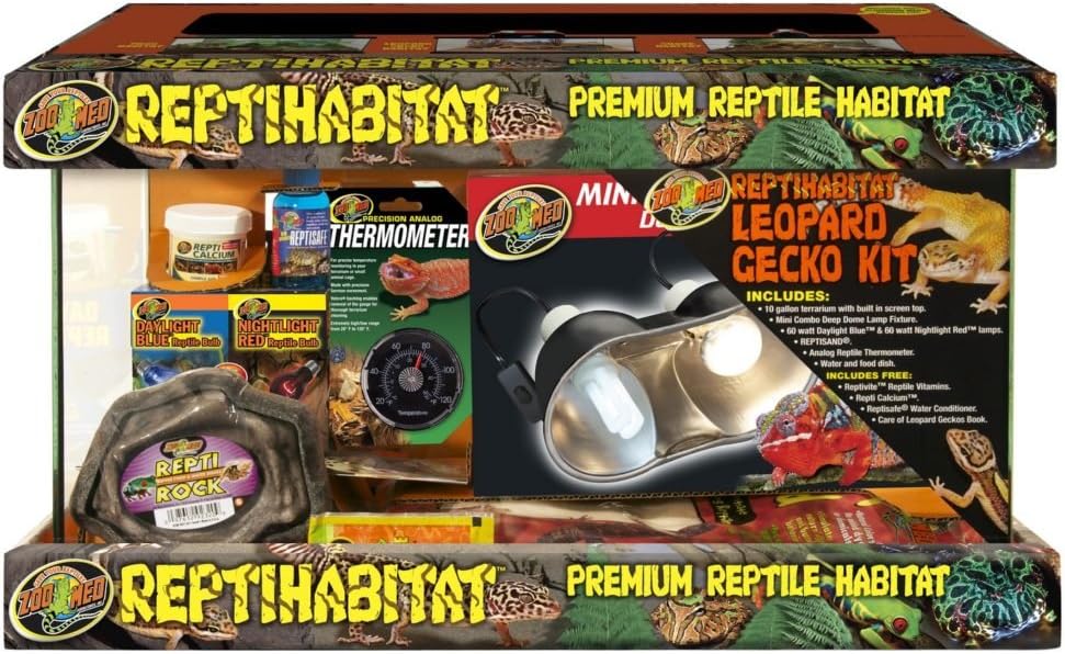 Zoo Med Leopard Gecko Kit 10 Gallon