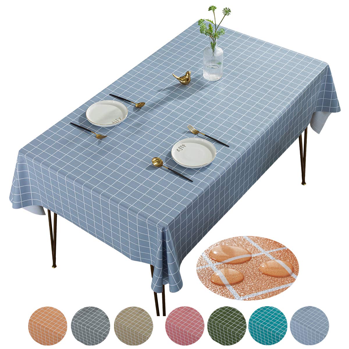 Nappe PVC Bigood : finie la corvée des taches sur la table