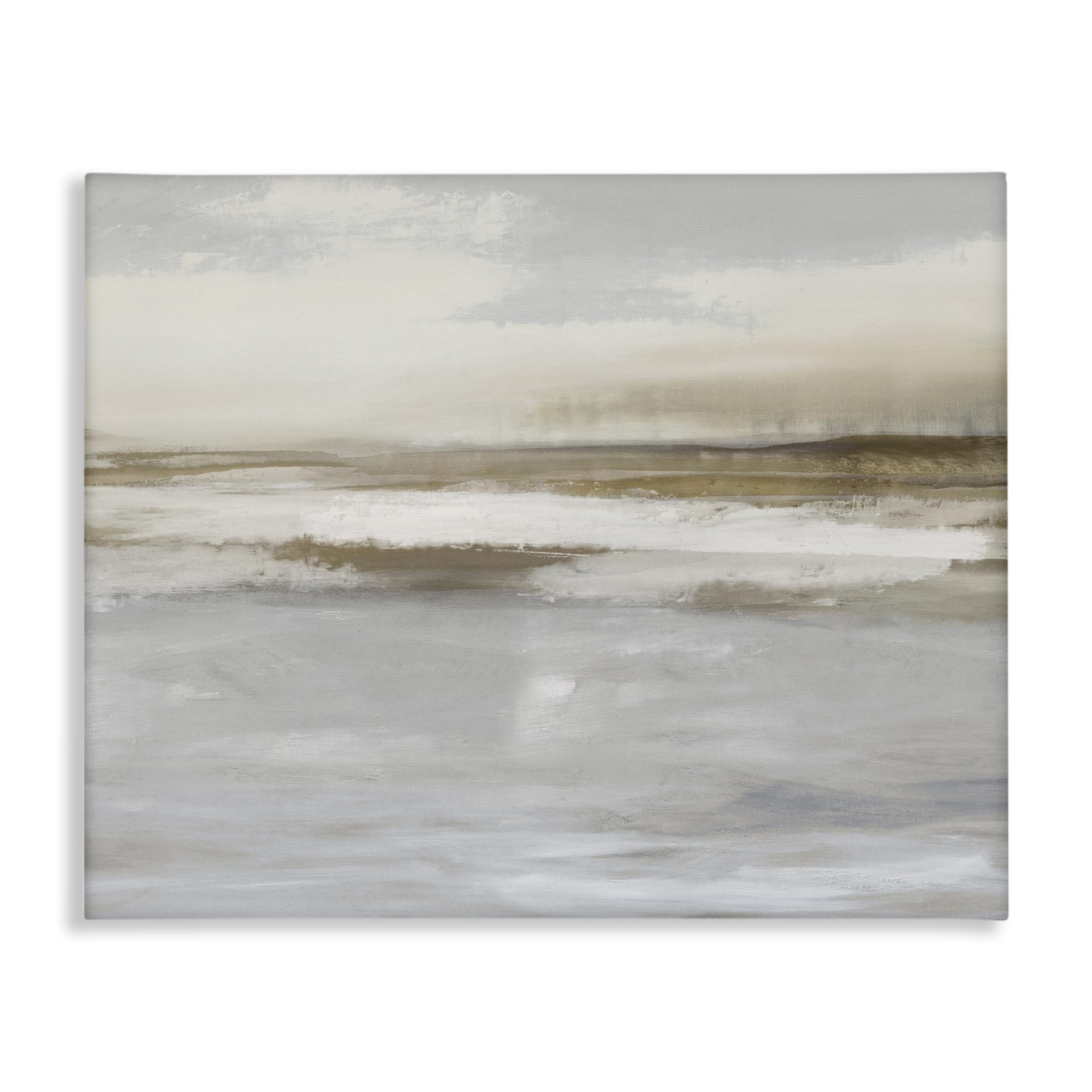 Photo 1 of Stupell Industries Cloudy Abstract Coastal, 36 x 48 Inch Canvas Wall Art