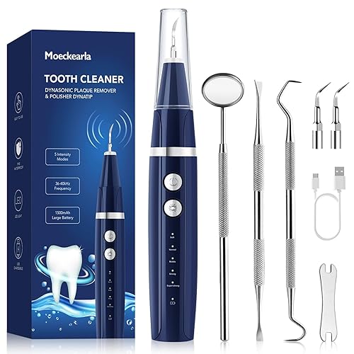 Removedor de placa para dientes, removedor de sarro para dientes, kit de limpieza dental para eliminar el cálculo dental