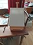 Kurtzy Portable Wooden Desktop Painter & Draw Easel with Storage Box – Holds up to 30cm Canvases – Customizable Birch Wood Desk & Table Art Sketch Board For Beginner & Student