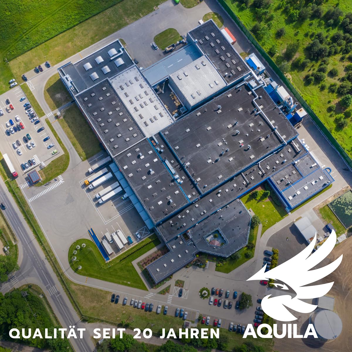 AQUILA Profi Malervlies 50m x 1m, 220 g/m², Kein Durchsickern, hochwertiges Abdeckvlies zum Streichen, Schutz für Böden & Möbel, rutsch- & reißfest, Made in Germany