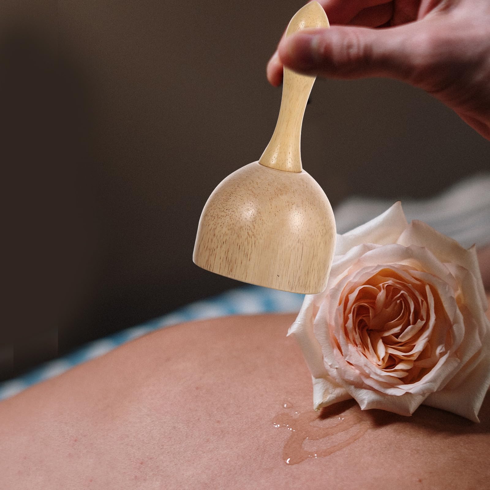 BESPORTBLE Tabla de Raspado Gua Sha de Madera, Palo de Masaje Corporal, Kit, Simple y Ligero, para Uso Doméstico, Masaje de Puntos de Acupuntura y Suelas