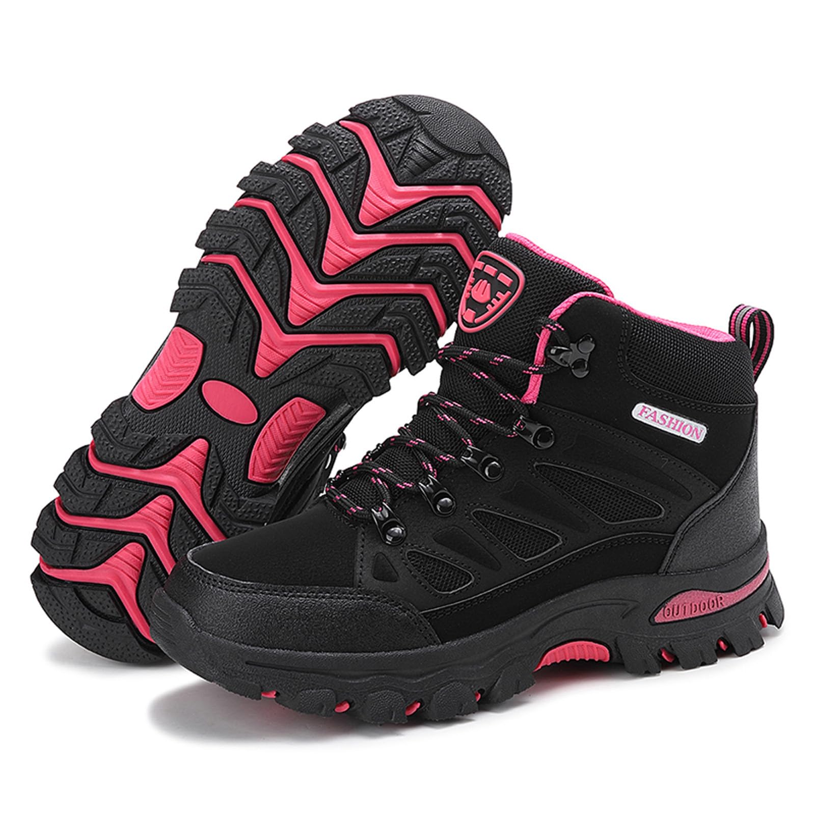 Generisch Chaussures de randonnée imperméables pour femme - Chaussures de randonnée - Chaussures de randonnée - Haute durabilité - Excellentes chaussures d'entraînement - Randonnée - Escalade