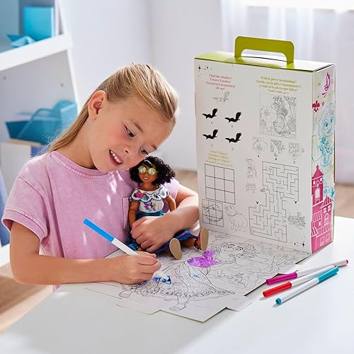 Miniatura 4 de Disney Tienda oficial Mirabel Story Doll – Encanto – 10 pulgadas – Detalles vibrantes y diseño auténtico – Celebra la magia de los lazos familiares