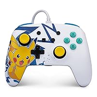 Controller cablato avanzato PowerA per Nintendo Switch - Pikachu High Voltage
