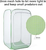 Vista 4 de 23.6" Cubierta de Malla para Plantas al Aire Libre, Cobertura de Plantas para Protección contra Plagas, Aves y Protección contra Insectos