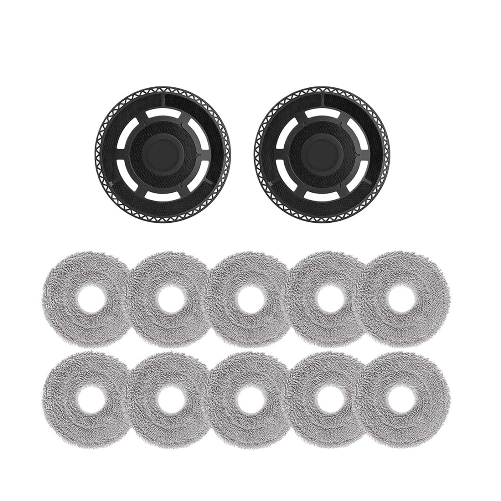 Hizon Set3 Mop Holder Mop Rag，Compatible For Xiaomi，5C Ov42cn Robot Vacuum Cleaner Parts Accessories