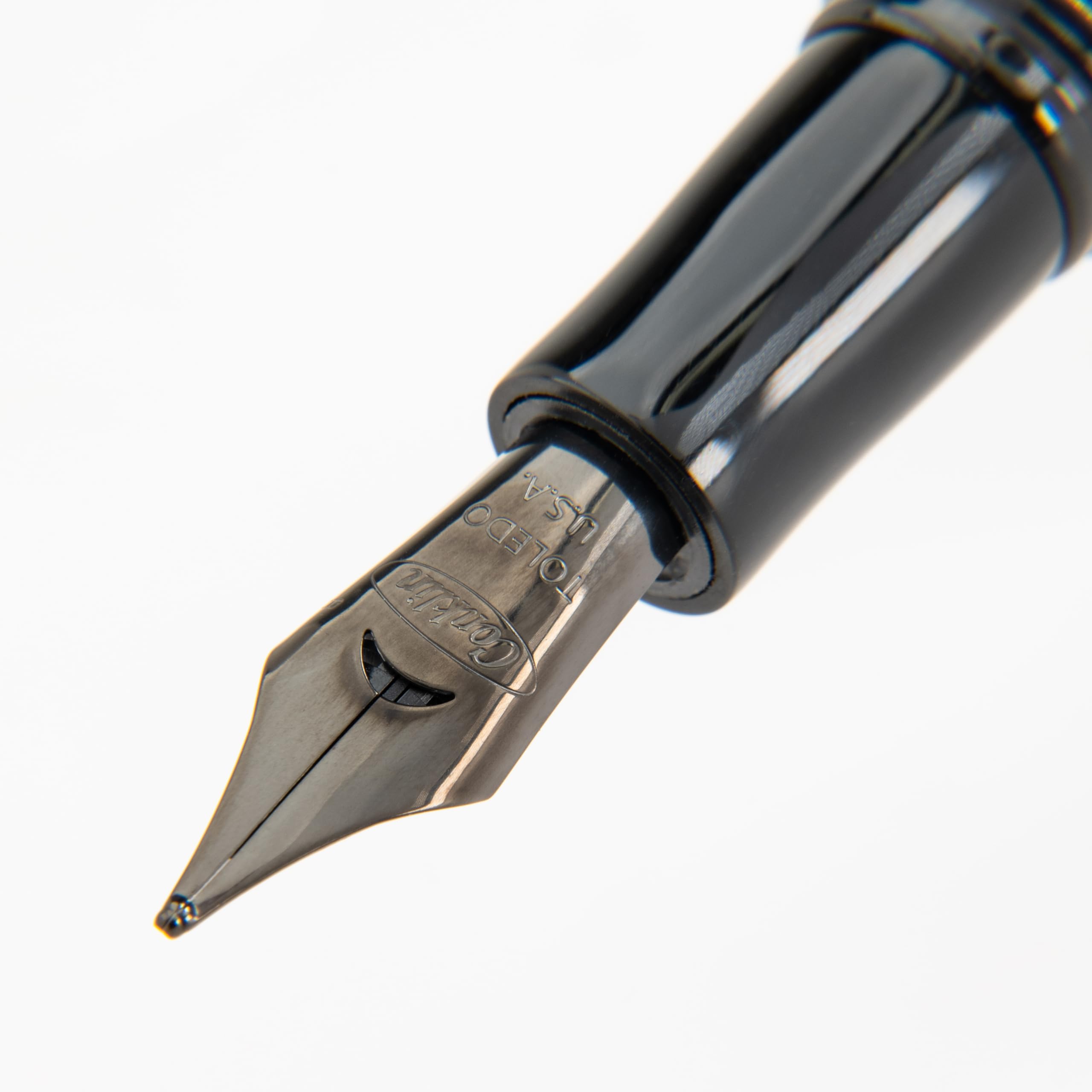 Amazon | Conklin オールアメリカン万年筆 ブラック – Omniflexペン先