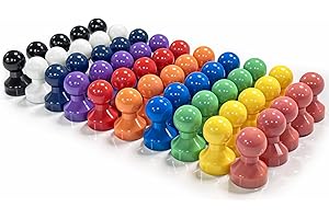 Qualsen Push Pin Magnets for a Magnetic Face Board