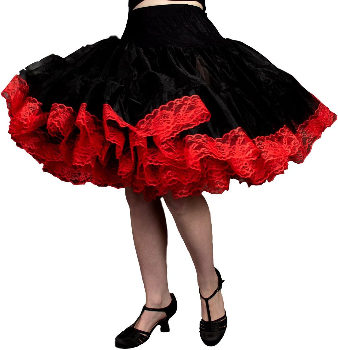 Malco Modes Zooey Luxury Chiffon Adult Petticoat Slip Adjustable