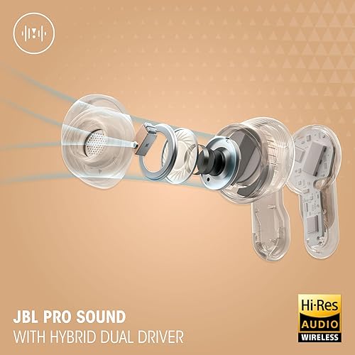 Miniatura 5 de JBL Tour Pro 3 - Auriculares inalámbricos con cancelación de ruido con funda de carga inteligente, sonido profesional legendario con controlador