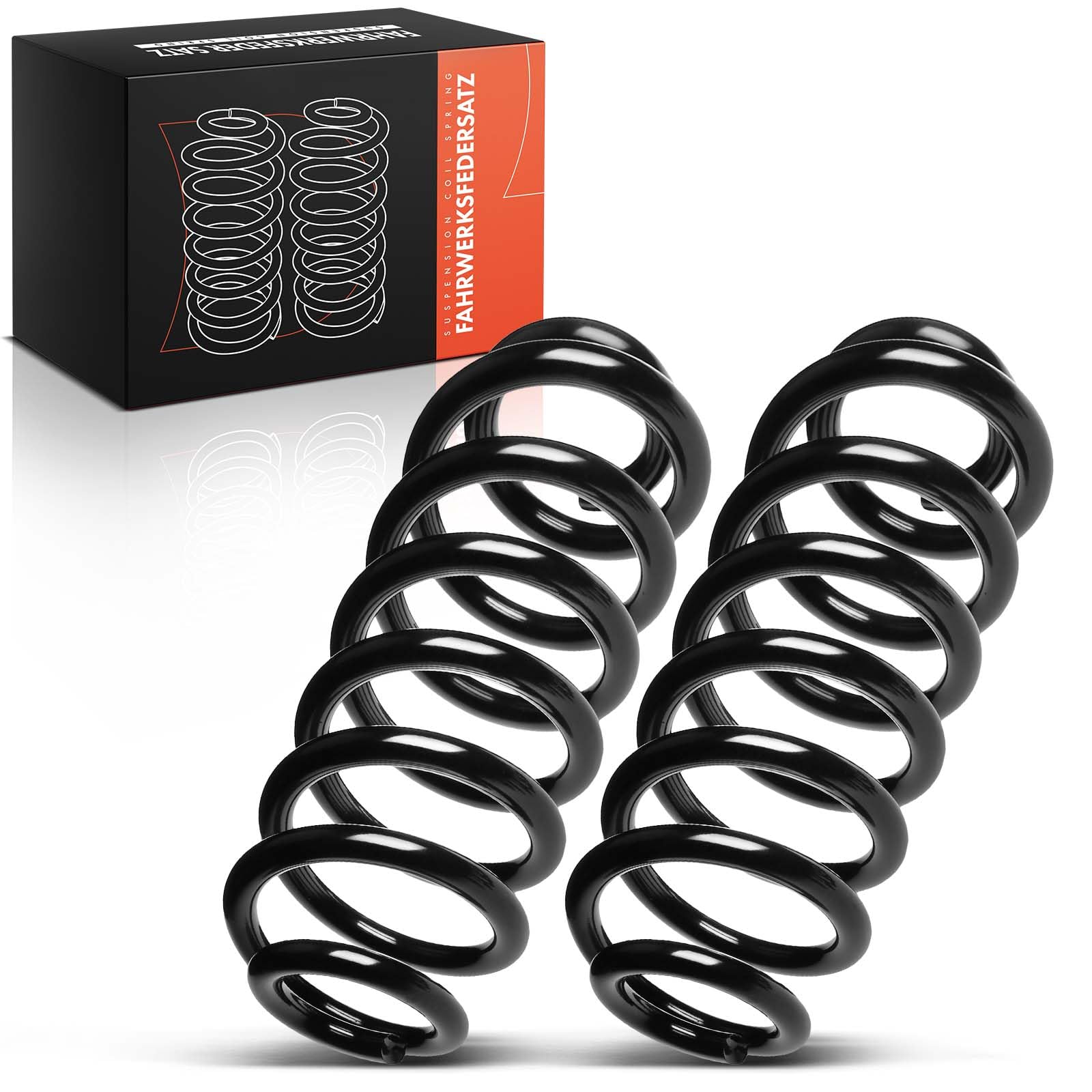 Frankberg 2x Muelles de chasis Muelles de suspensión Compatible con X5 E53 3.0d 3.0i 4.4i 2000-2006 Replace# 33531096301,RH6754