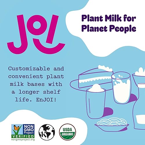Miniatura 6 de JOI - Concentrado de leche de almendras orgánicas, 228 porciones, vegano, kosher, estable, apto para dieta cetogénica y sin gluten, úsalo para crema