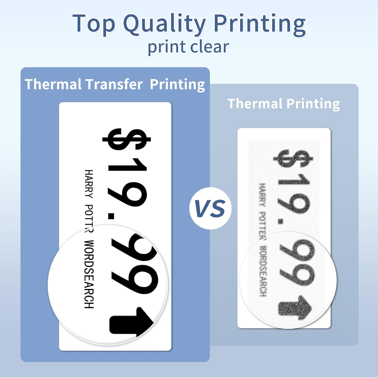 T310-BT Premium Resin Enhanced Wax Ribbon, 1Roll (4.33" x 984') 110mm x 300m Black, Only Compatible with Models T310-BT Desktop Thermal Transfer Printer (Pack of 2)