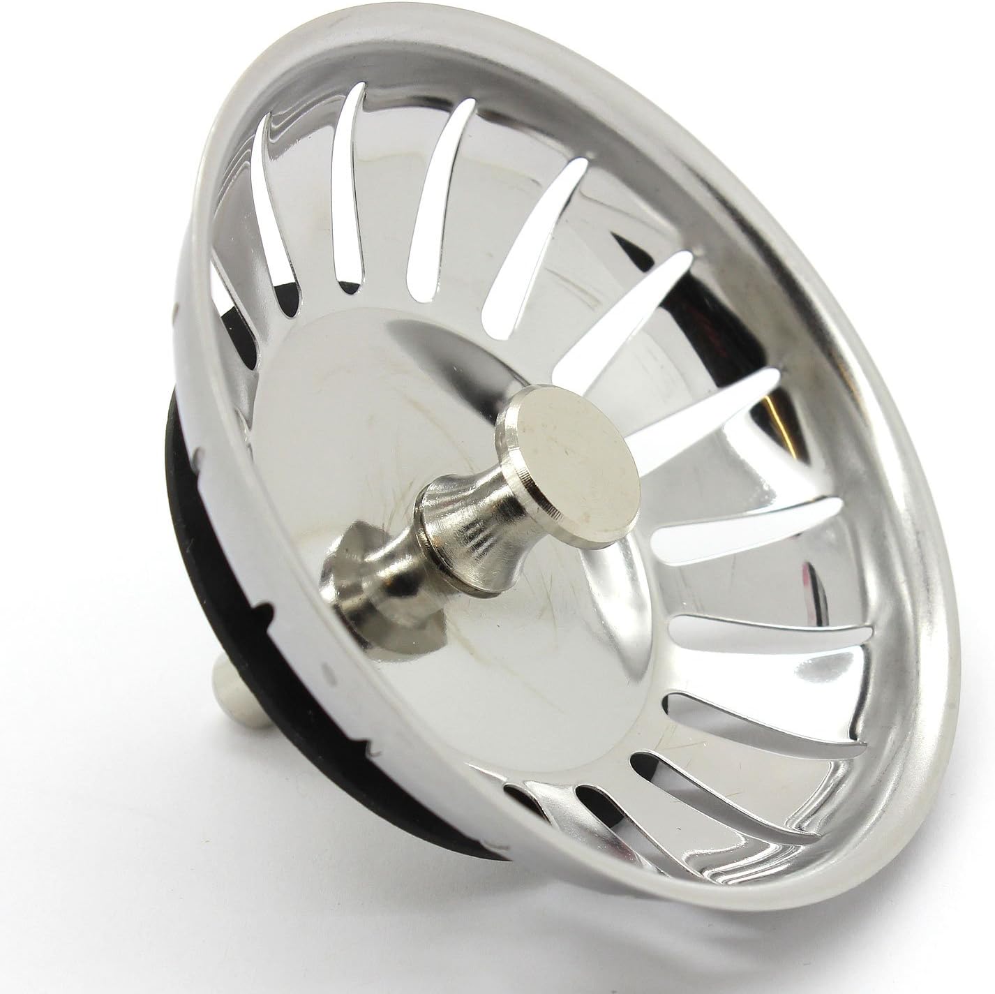 Arian Universal Kitchen Sink Strainer Waste Plug in Chrome