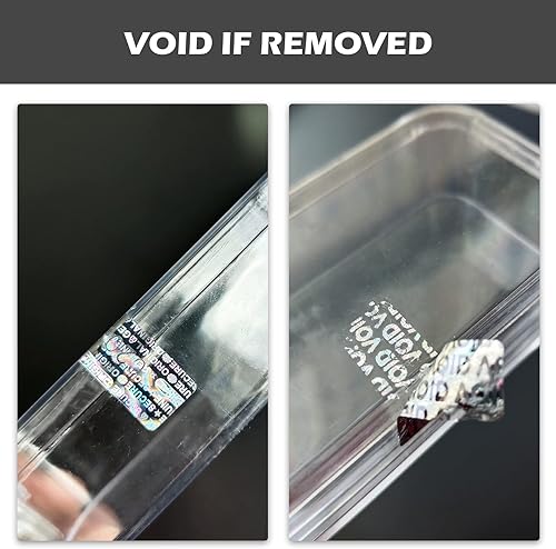 Miniatura 3 de 180 calcomanías de holograma a prueba de manipulaciones, sello de seguridad, etiqueta vacía, sello a prueba de manipulaciones, número de serie único