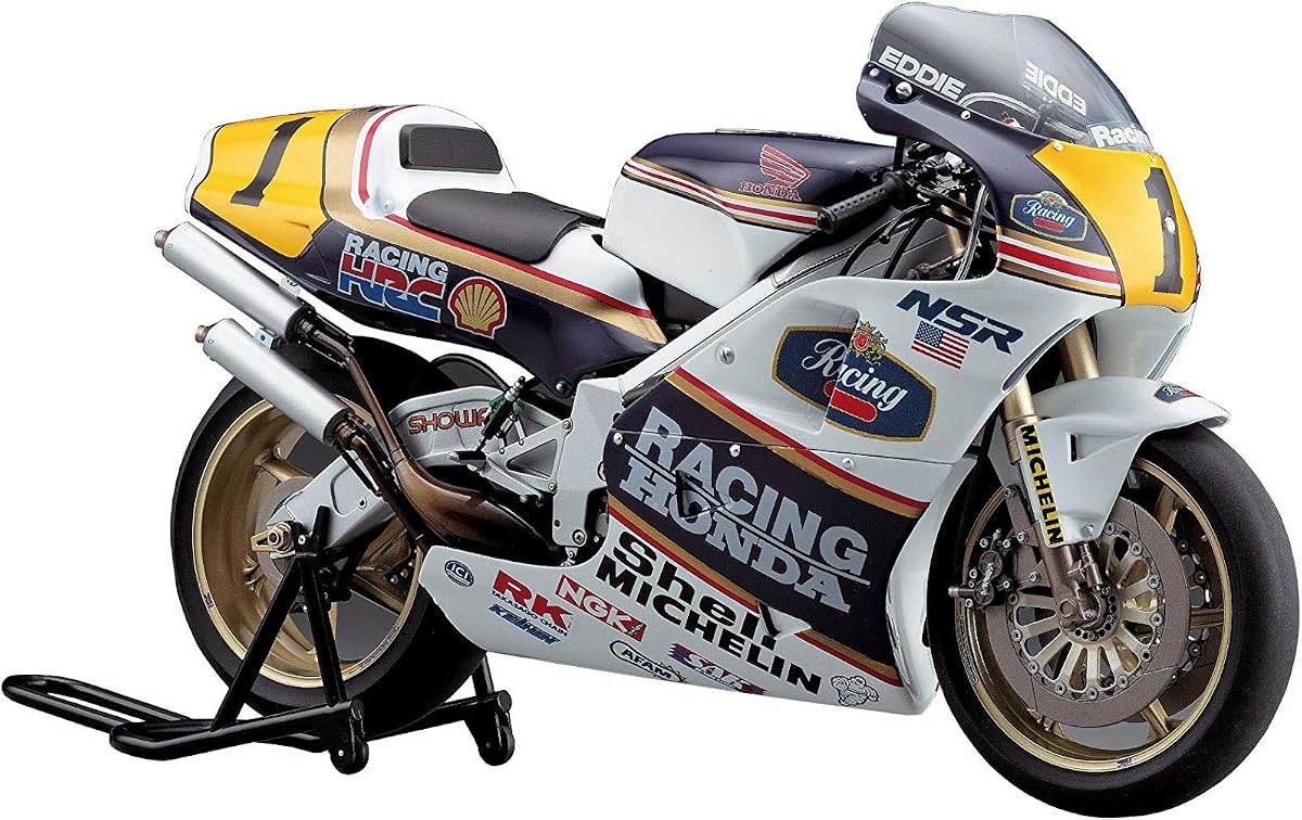 Hasegawa 1:12 Honda NSR500 1989 WGP500 Campeón Eddie Lawson Modelo