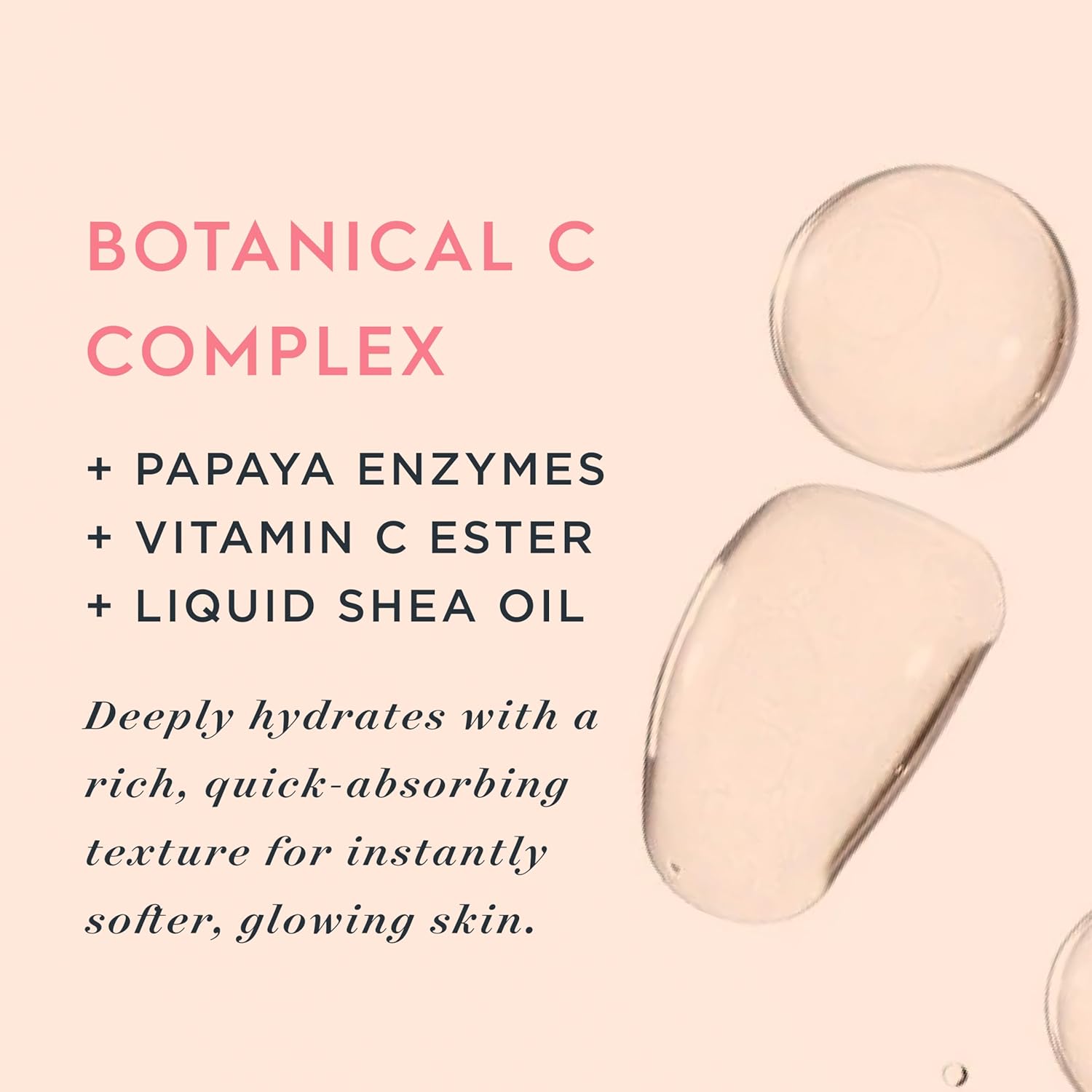One Love Organics Botanical C Body Oil – Vitamin C Body Oil with Shea & Papaya Enzymes, Certified Organic & Cruelty Free 4 oz
