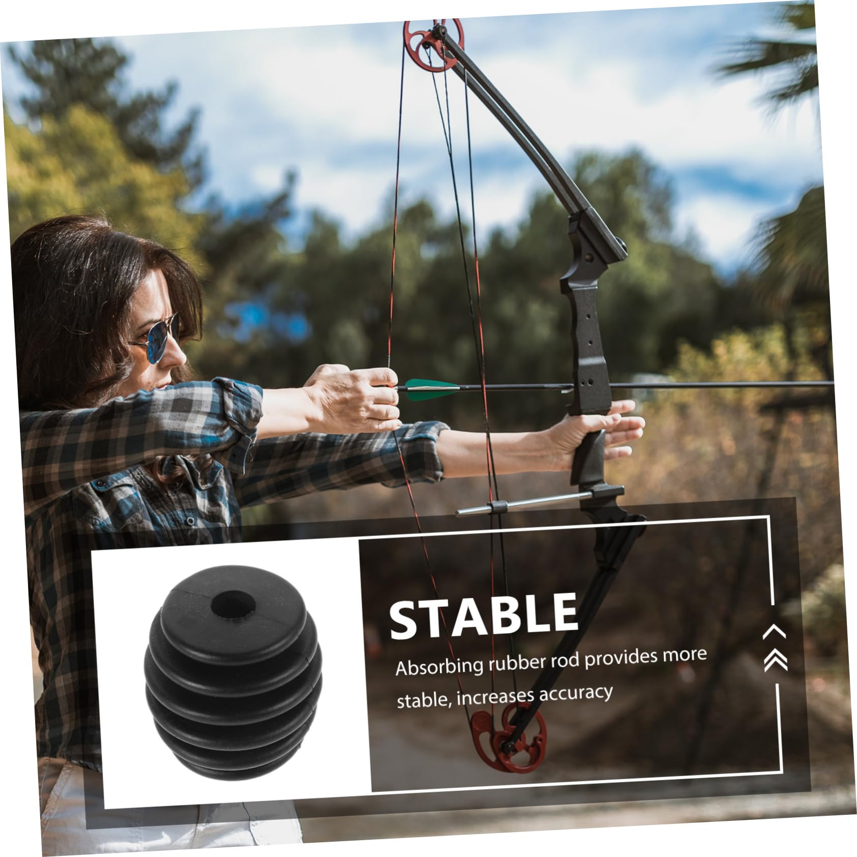 Arc SAMICK pour compétition droitier rouge flèches cordes trépied stabilisateurs - Sport & Plein air