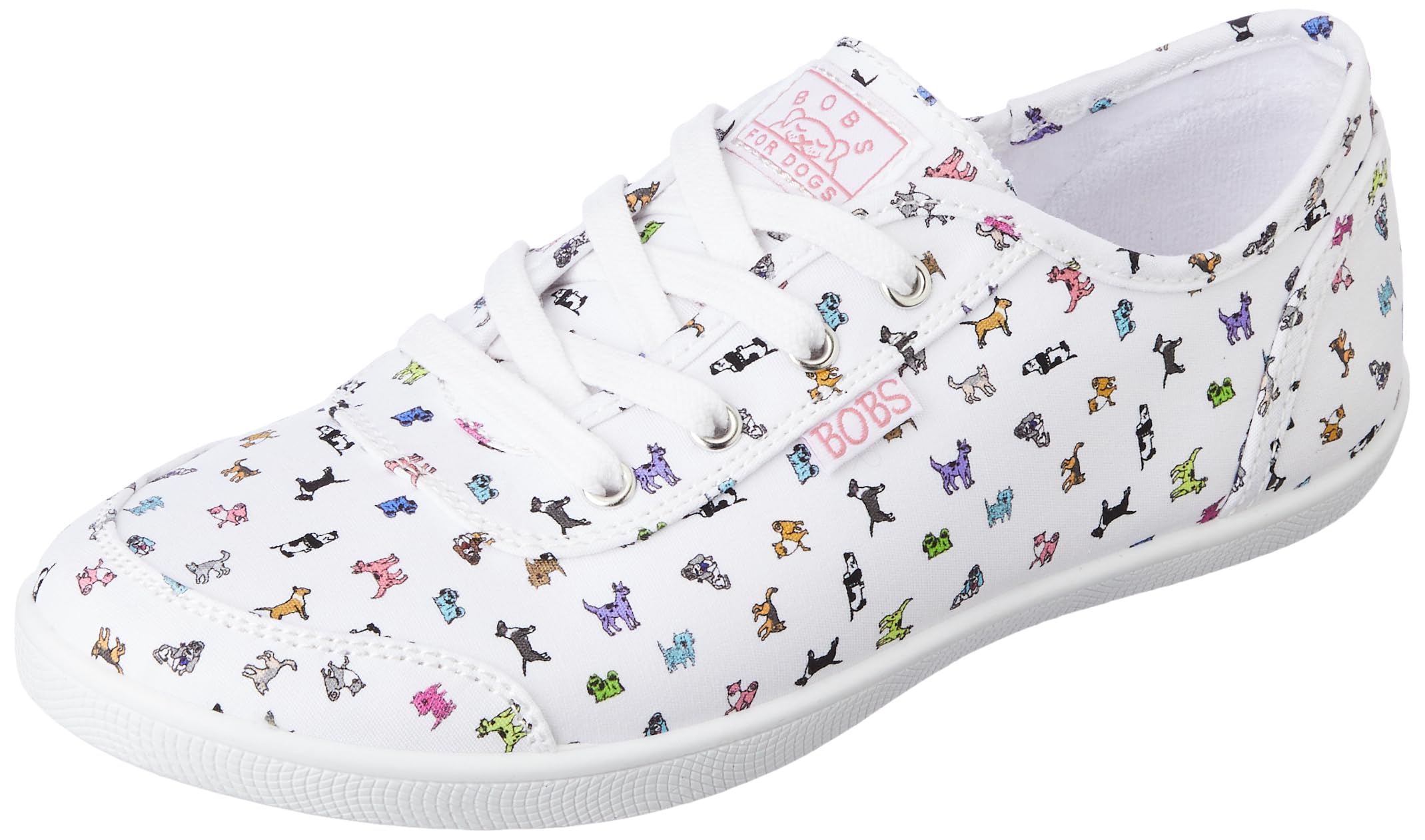 Skechers-BOBS B Cute - Polka PUPS-Womens Casual Shoes-113943-WMLT-WHITE/MULTI UK6 (B0BS9K9T74) Amazon Price History, Amazon Price Tracker