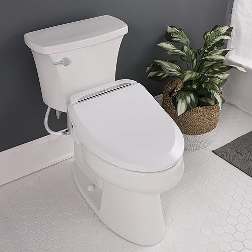 Miniatura 16 de Bio Bidet by Bemis BB-1000W Supreme - Asiento de inodoro con bidé de agua caliente, redondo, color blanco