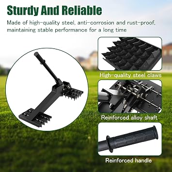 Artificial Grass Installation Tool Turf Puller Turf Gripper Turf Fix Tool