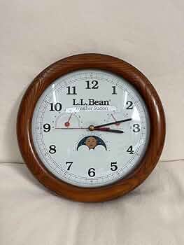 n*o様 ヴィンテージL.L.Bean 掛時計 説明をご覧下さい Amazon.co.jp: LL bean壁掛け時計 : ホーム＆キッチン