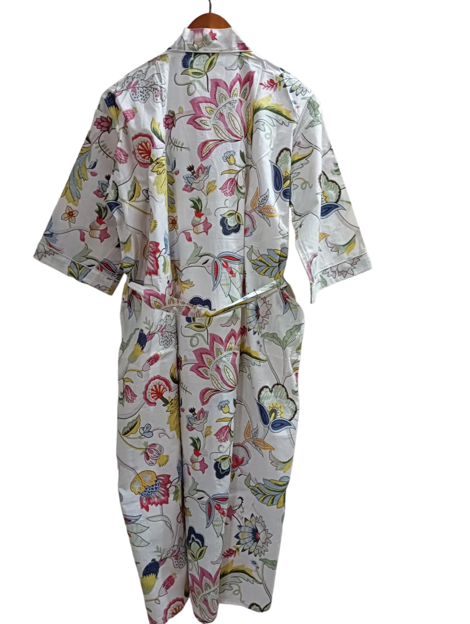 Kimono de mujer con estampado de moda, túnica de algodón ligera