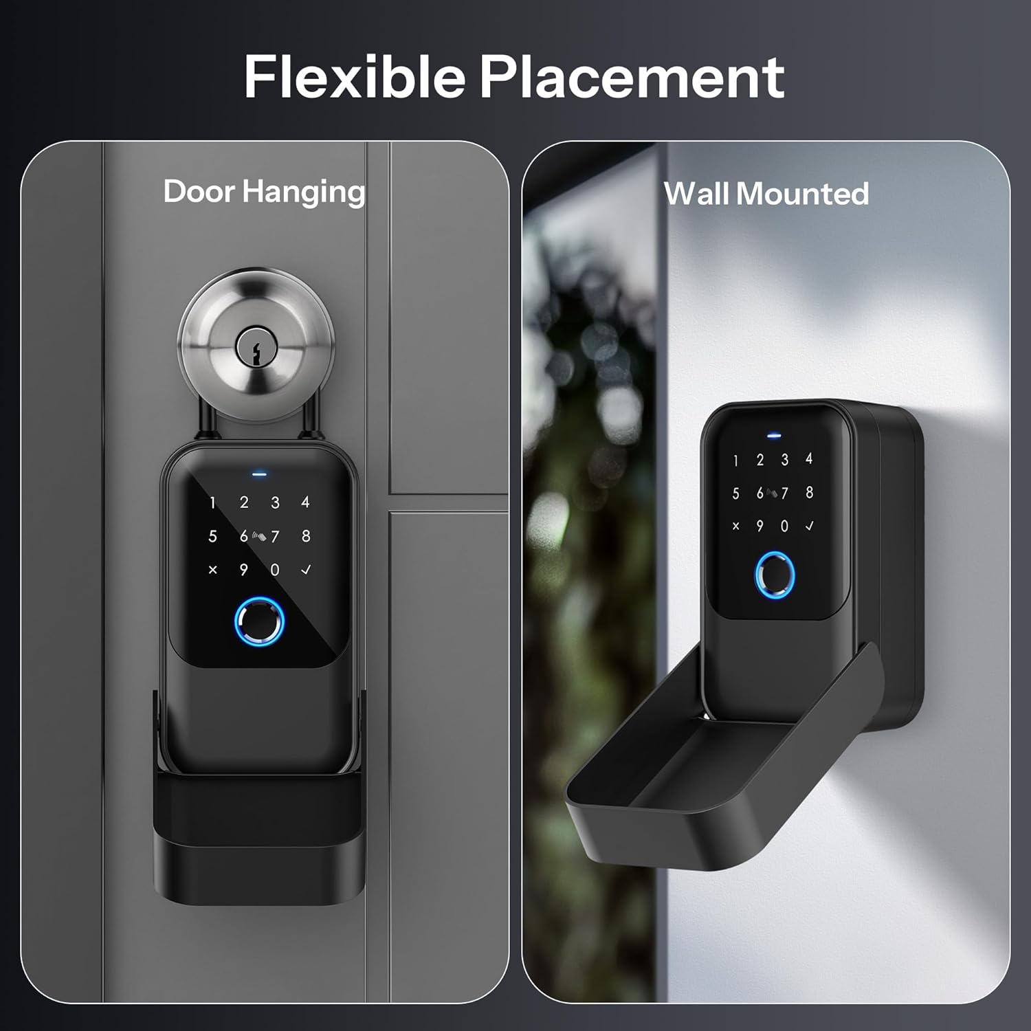 Opciones de ubicación flexibles para la caja de seguridad con llave inteligente LOQRON