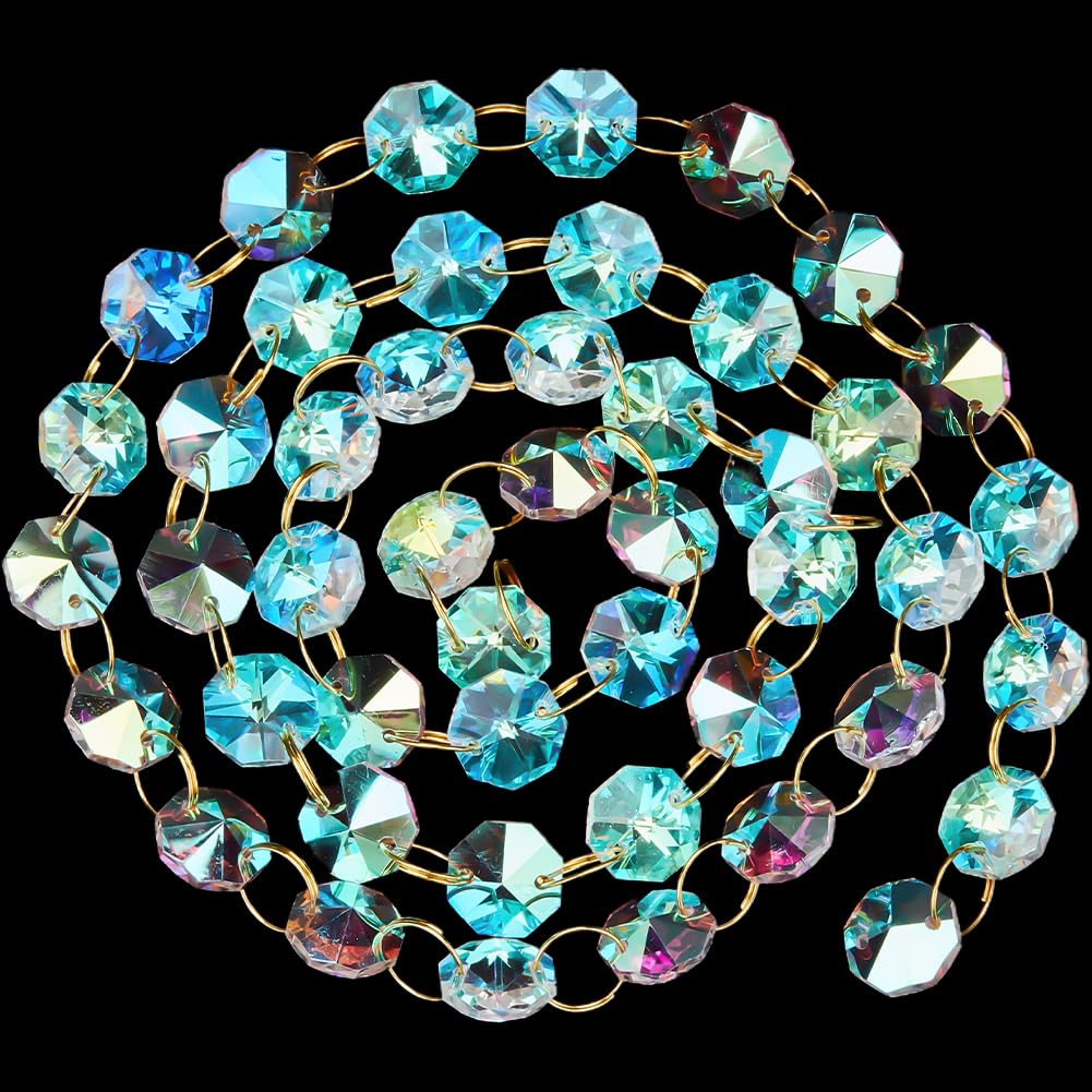 Perles en cristal de verre effet prismes pour corriger le manque de luminosité de vos décors