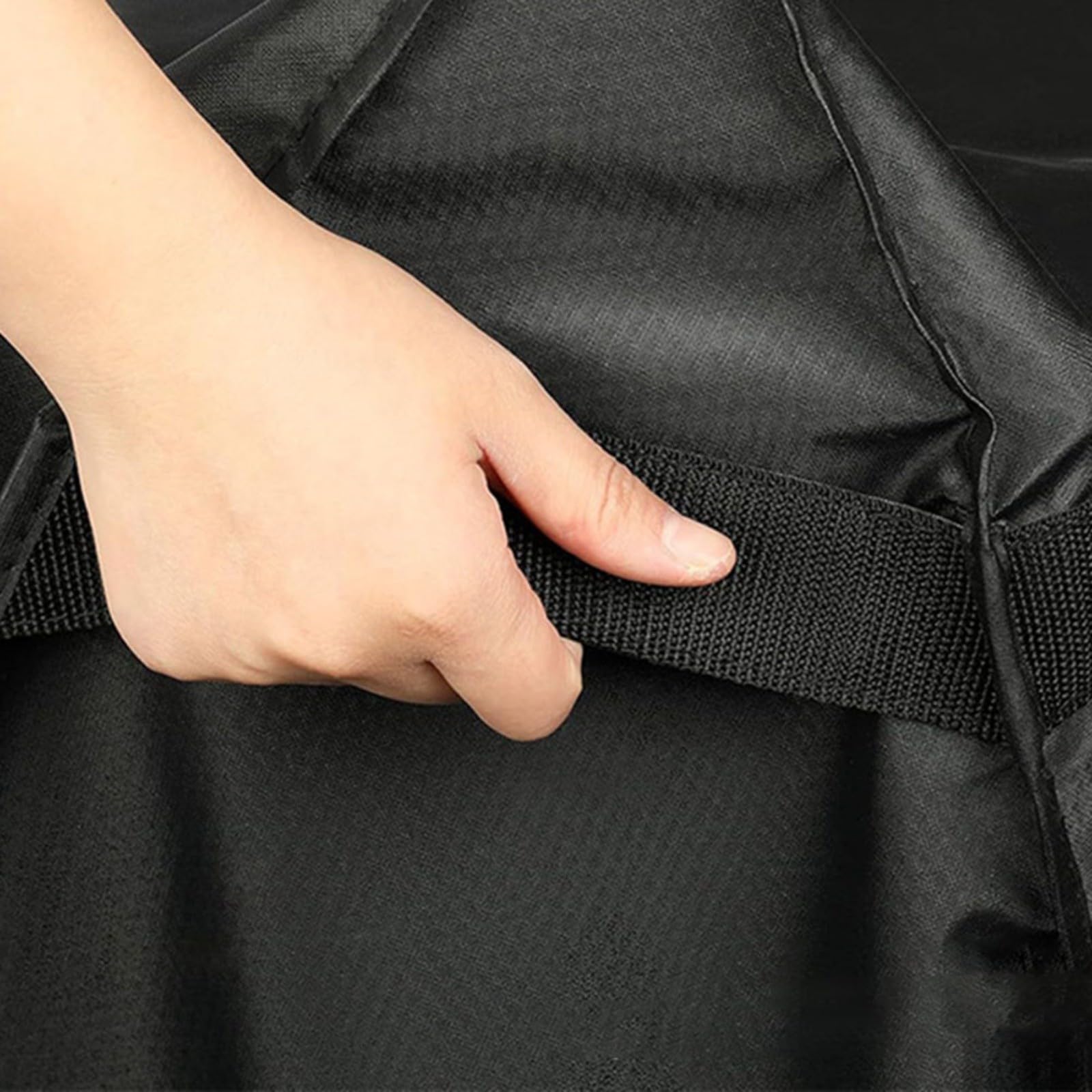 Pokrowiec ochronny na stół do pizzy i grilla na zewnątrz – wodoodporny pyłoszczelny poliester z wentylacją, regulowany sznurek i paski zatrzaskowe dla bezpiecznego dopasowania