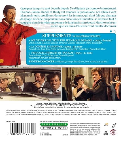Vista 2 de Pardon Mon Affaire, Too! ( Nous irons tous au paradis ) Blu-Ray, Reg.ABC Import - France
