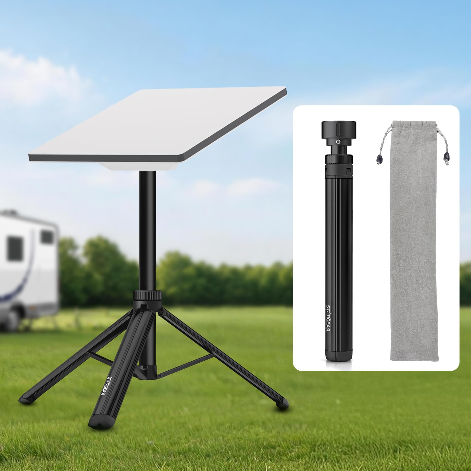 for Starlink Mini Tripod Mount, All Aluminum Starlink Mini Mount