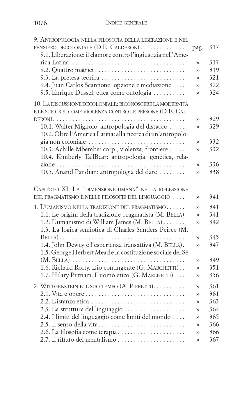 Anima, corpo, relazioni. Storia della filosofia da una prospettiva antropologica. Periodo contemporaneo (Vol. 3)
