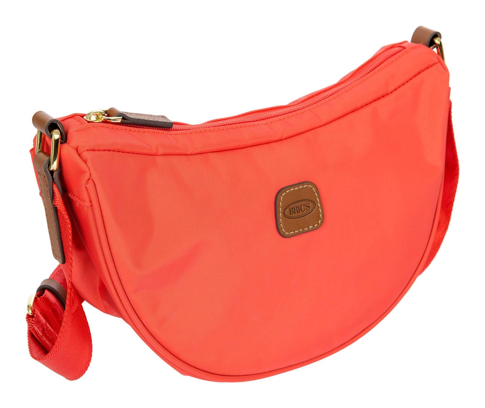 Bric's borsa a tracolla X-Bag Halfmoon Bag Poppy rosso