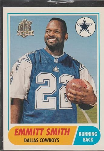 Emmitt Smith (Football Card) 1996 Topps - 40th Anniversary #13