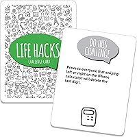 Vista 4 de University Games Juego de cartas Life Hacks