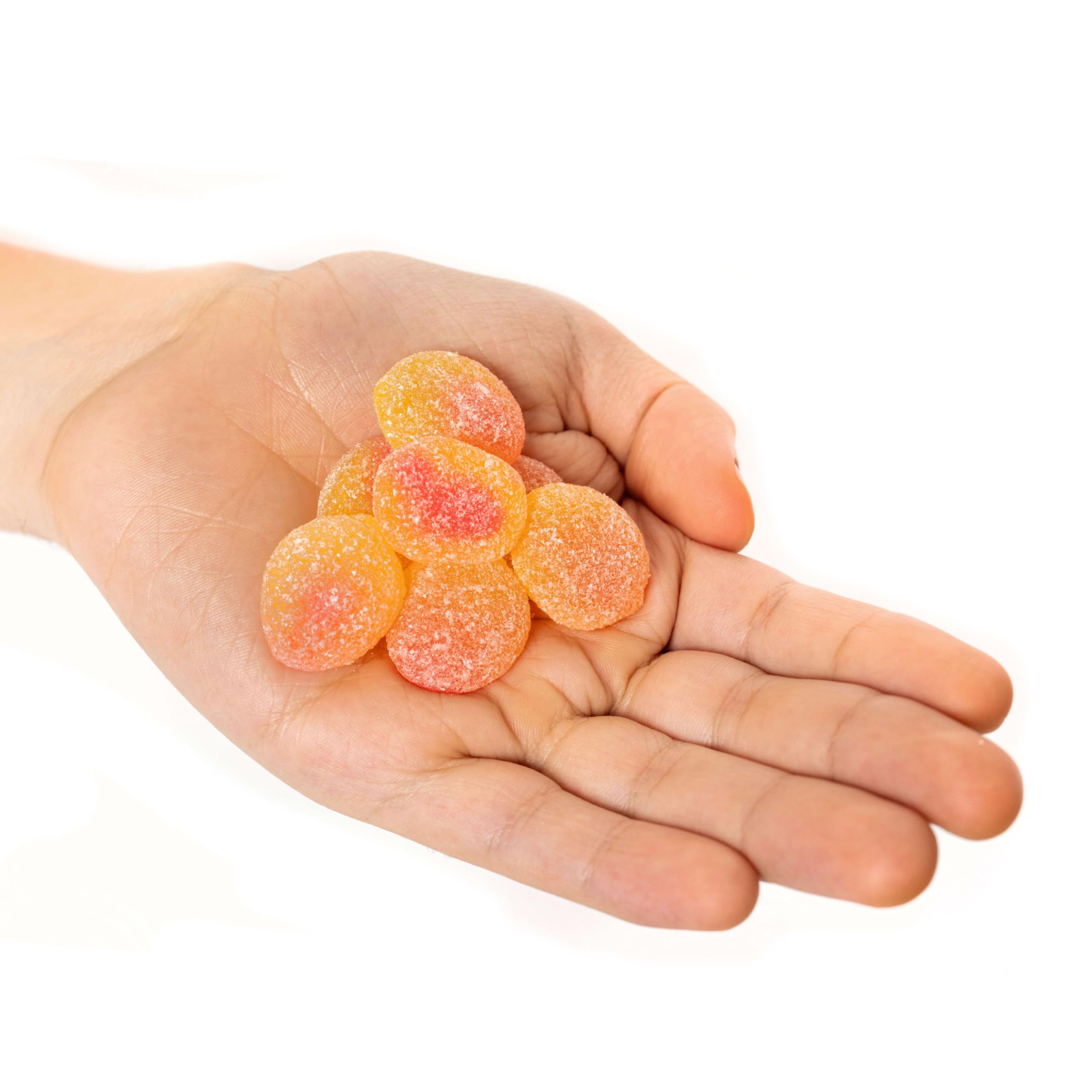 SOUR PATCH KIDS Caramelos suaves y masticables de melocotón, bolsas de 101 g, paquete de 12