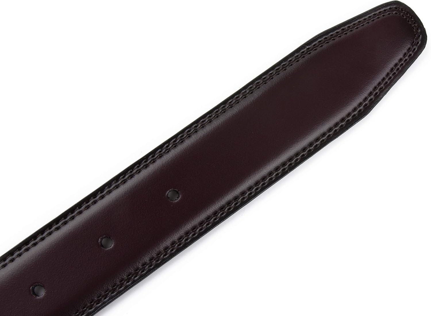 Contacts Men's Genuine Leather Pin Buckle Belt | Leather Belt for Men Classic Designs for Work & Business Casual