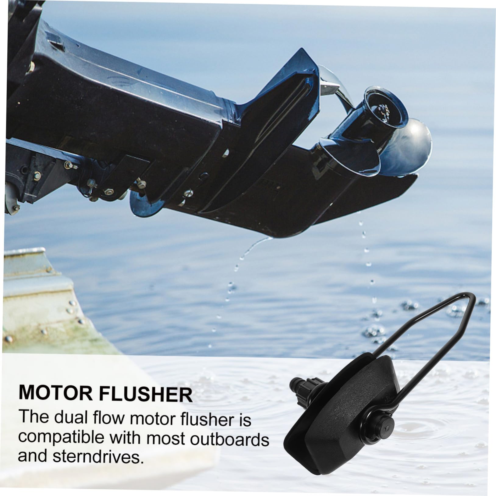 BESPORTBLE Efficient Motor Water Flusher Engine Flusher for Marine Boat Boat Ear Muff